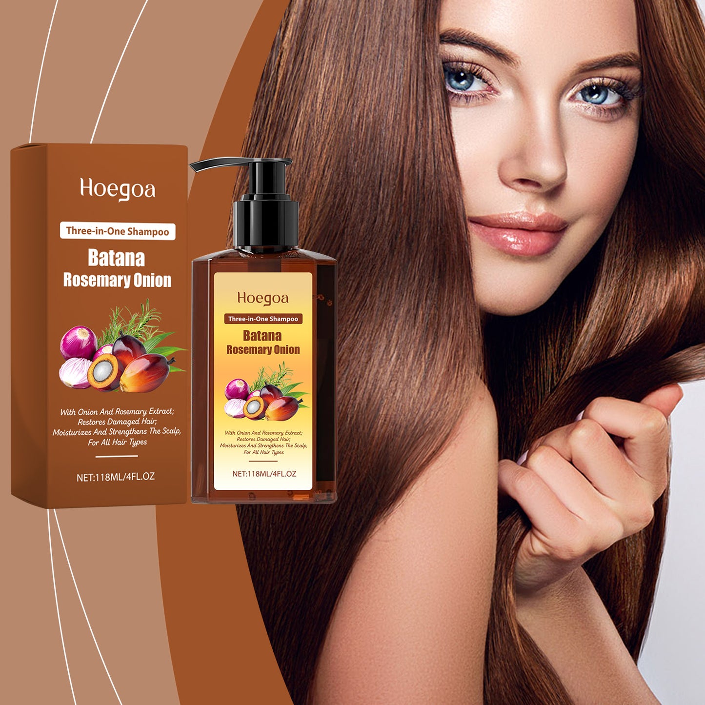 šFlash Saleā” 50K+ SOLD! Almost Gone-š„Batana Rosemary & Onion 3-in-1 Shampoo - JSS6