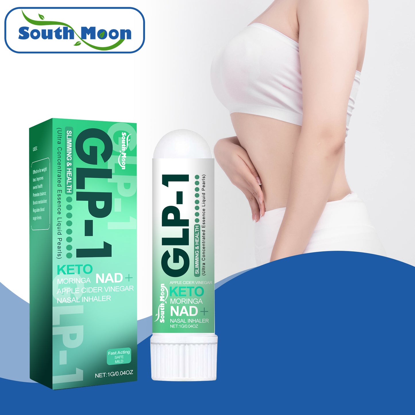GLP-1 Body Care Nasal Inhaler | Moringa seeds | apple cider vinegar - JSS6