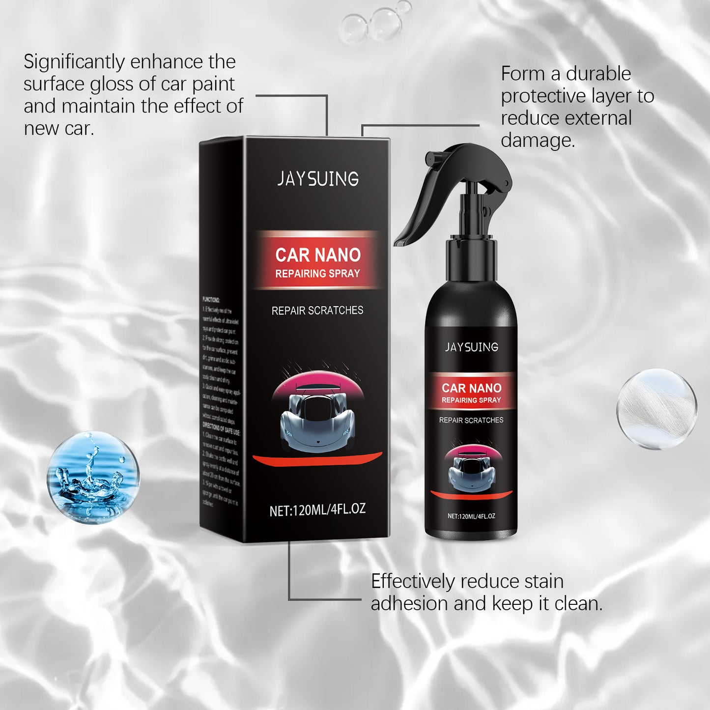 💜 LAST DAY PROMOTION - 50%OFF💜3 in 1 High Protection Automotive Restoration Cleaner-ABB8