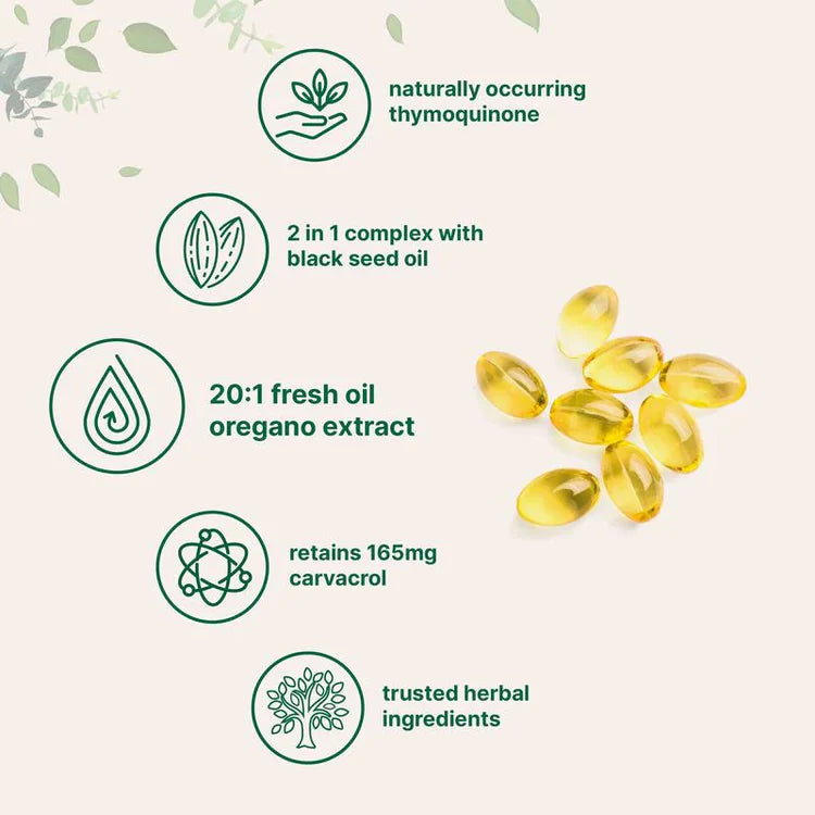🏆Flash Sale⚡ 50K+ SOLD!🔥Oregano Oil 4000mg Supplement-ABB8