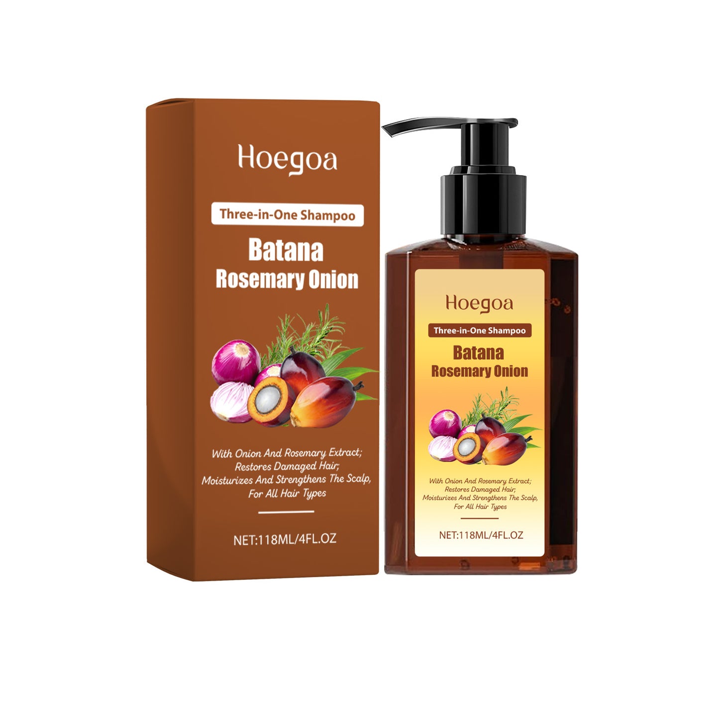 šFlash Saleā” 50K+ SOLD! Almost Gone-š„Batana Rosemary & Onion 3-in-1 Shampoo - JSS6