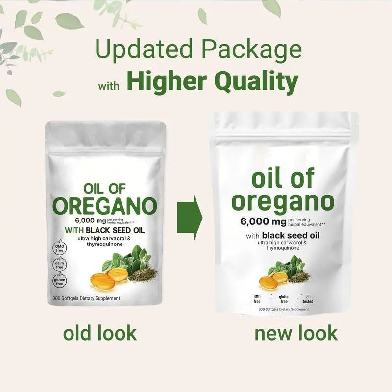 ⚡️ 50%OFF-Today Only!⚡️Oregano Oil with Black Seed Oil-HHC8
