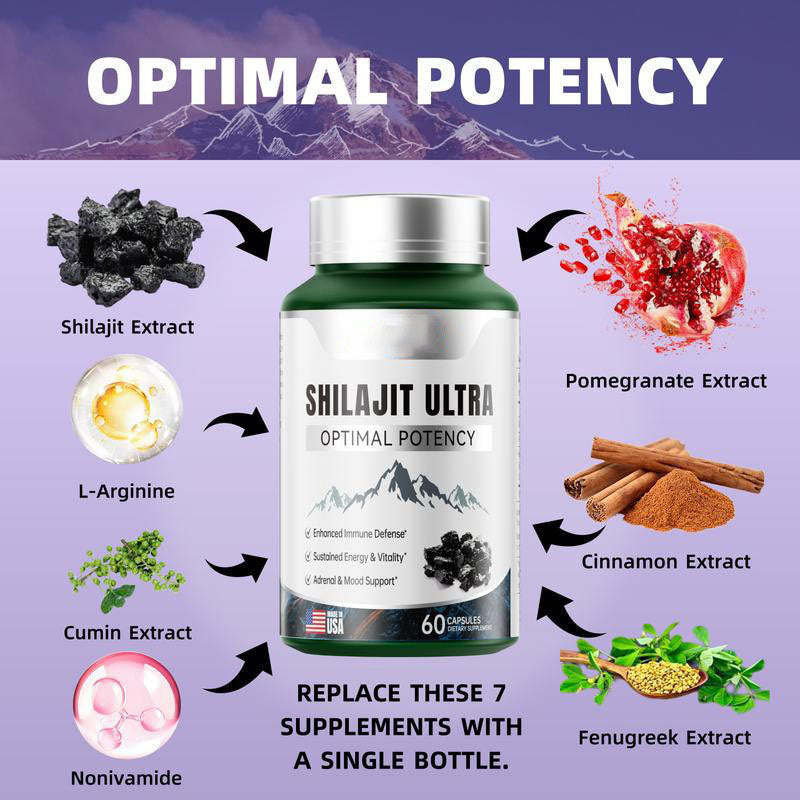 💜 LAST DAY PROMOTION - 50%OFF💜Optimal Potency Shilajit-TTA6