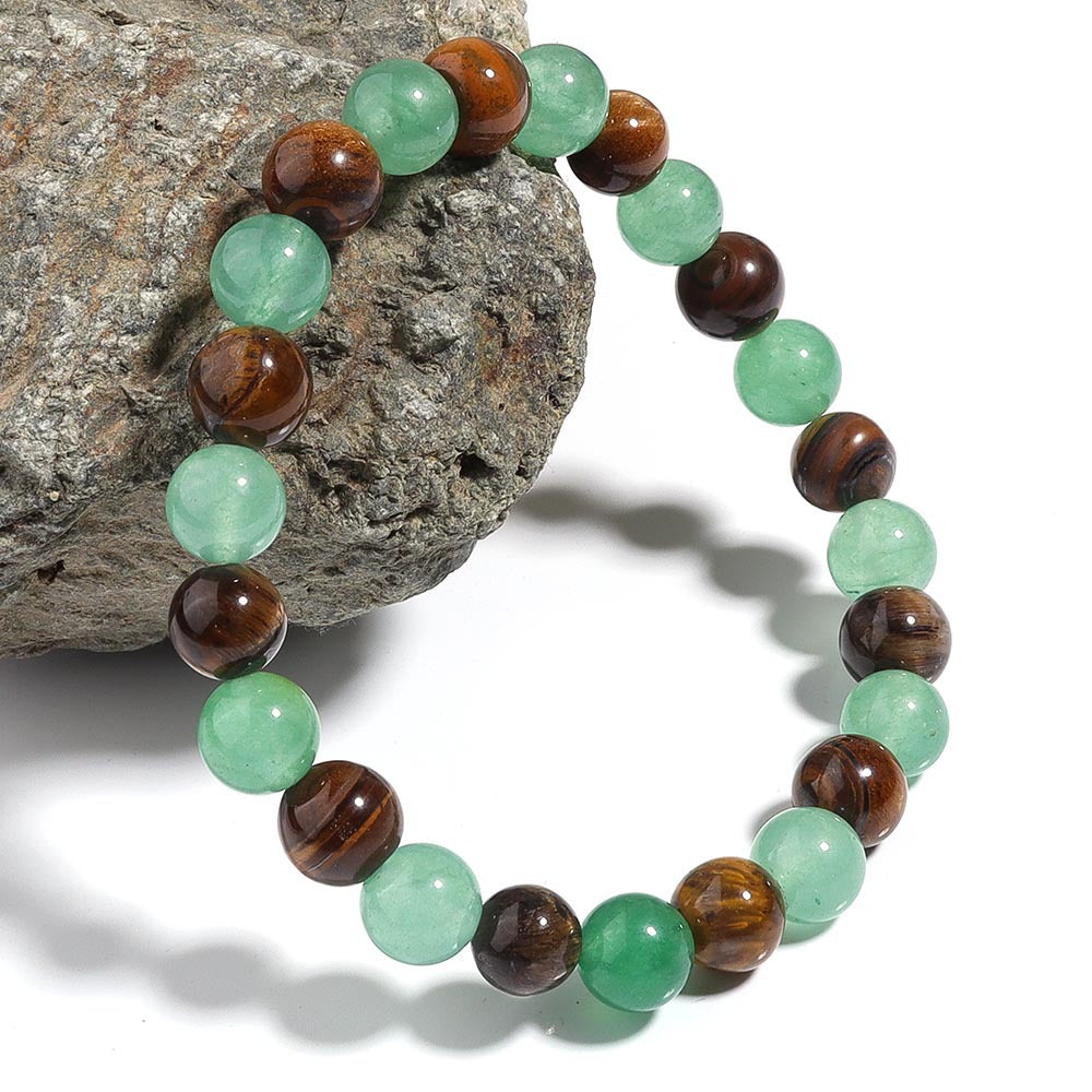 Feng Shui Master-Approved Green Tiger's Eye Bracelet -W18