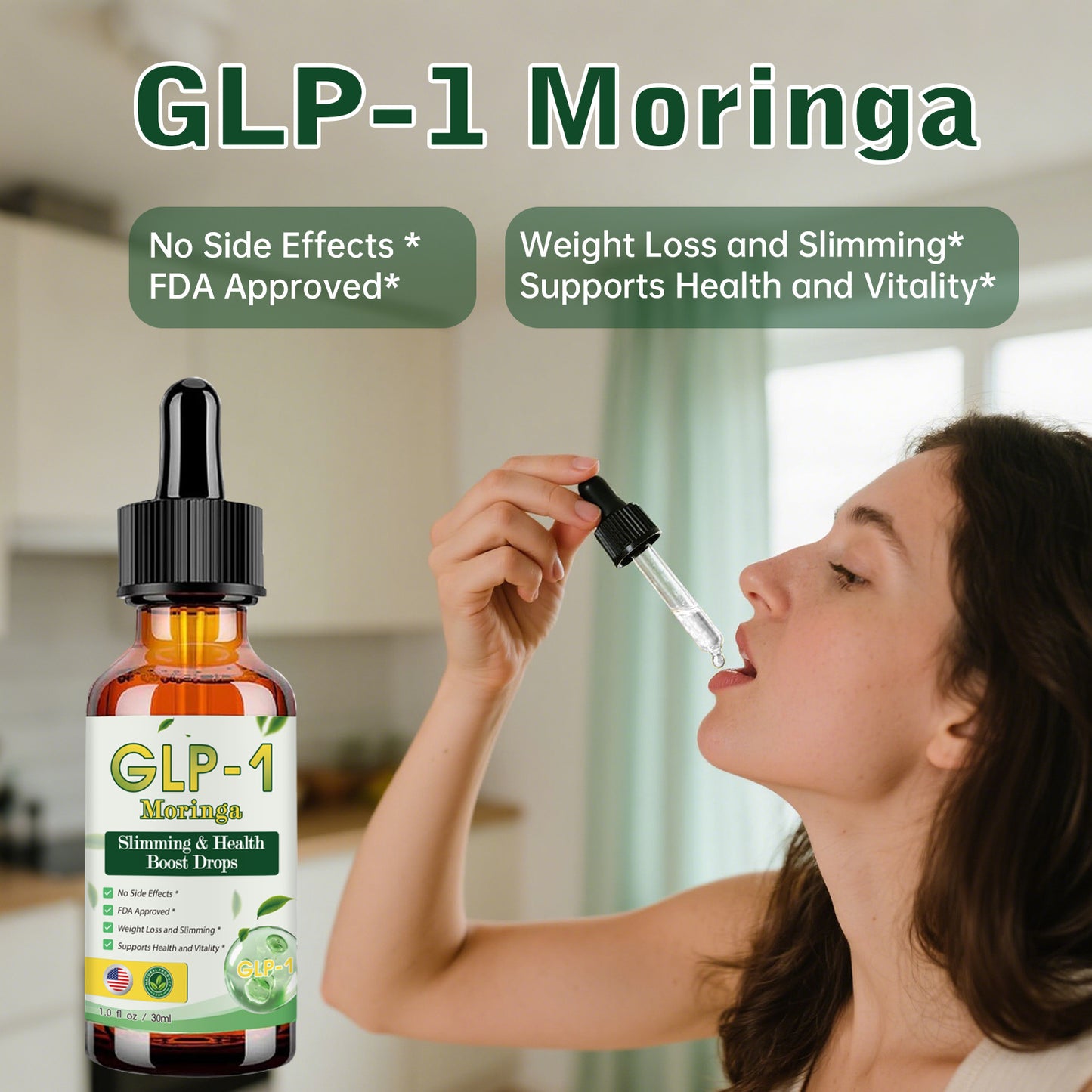 ⭐Up to 50% Off Sitewide!⭐GLP-1 Supplement Liquid Drops (Natural GLP-1 Support Gut and Digestive Health Immune and Energy Support)-TTA6