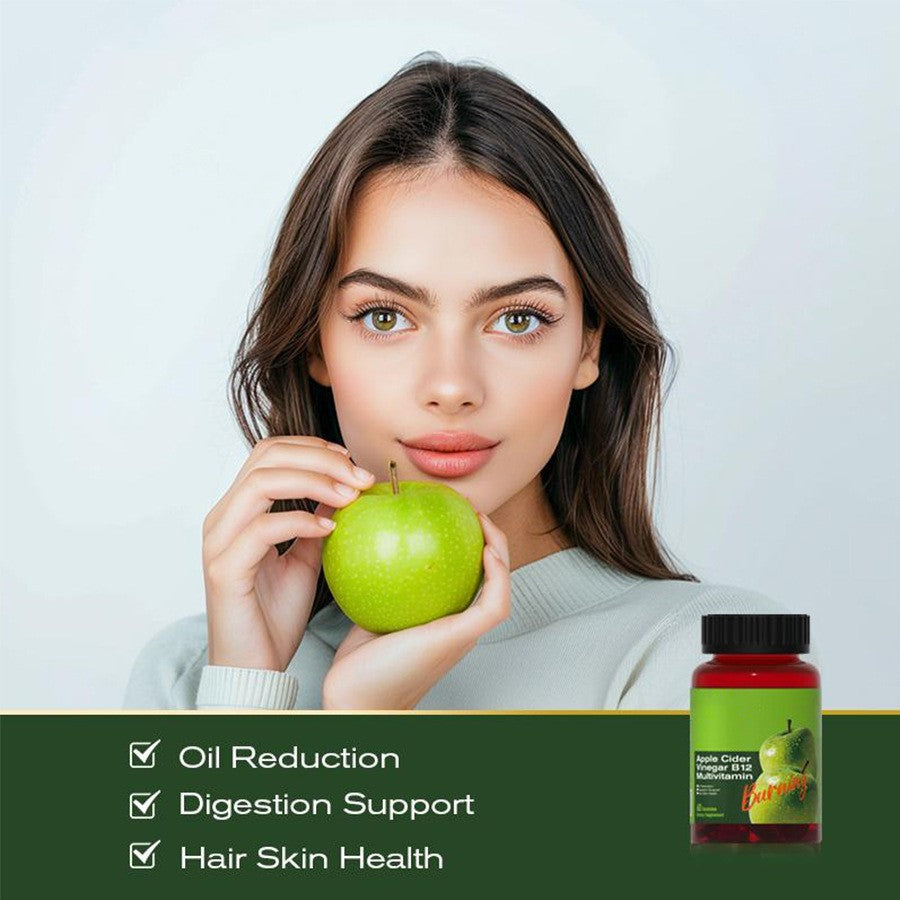【Last Day Promotion 50% OFF✨】Apple Cider Vinegar Gummies(Supports Digestion, Detox & Cleansing , Dietary Edible Fitness)-TTA6