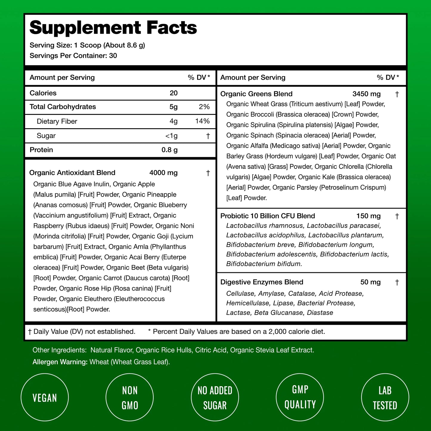 💜 LAST DAY PROMOTION - 50%OFF💜Super Greens-TTA6