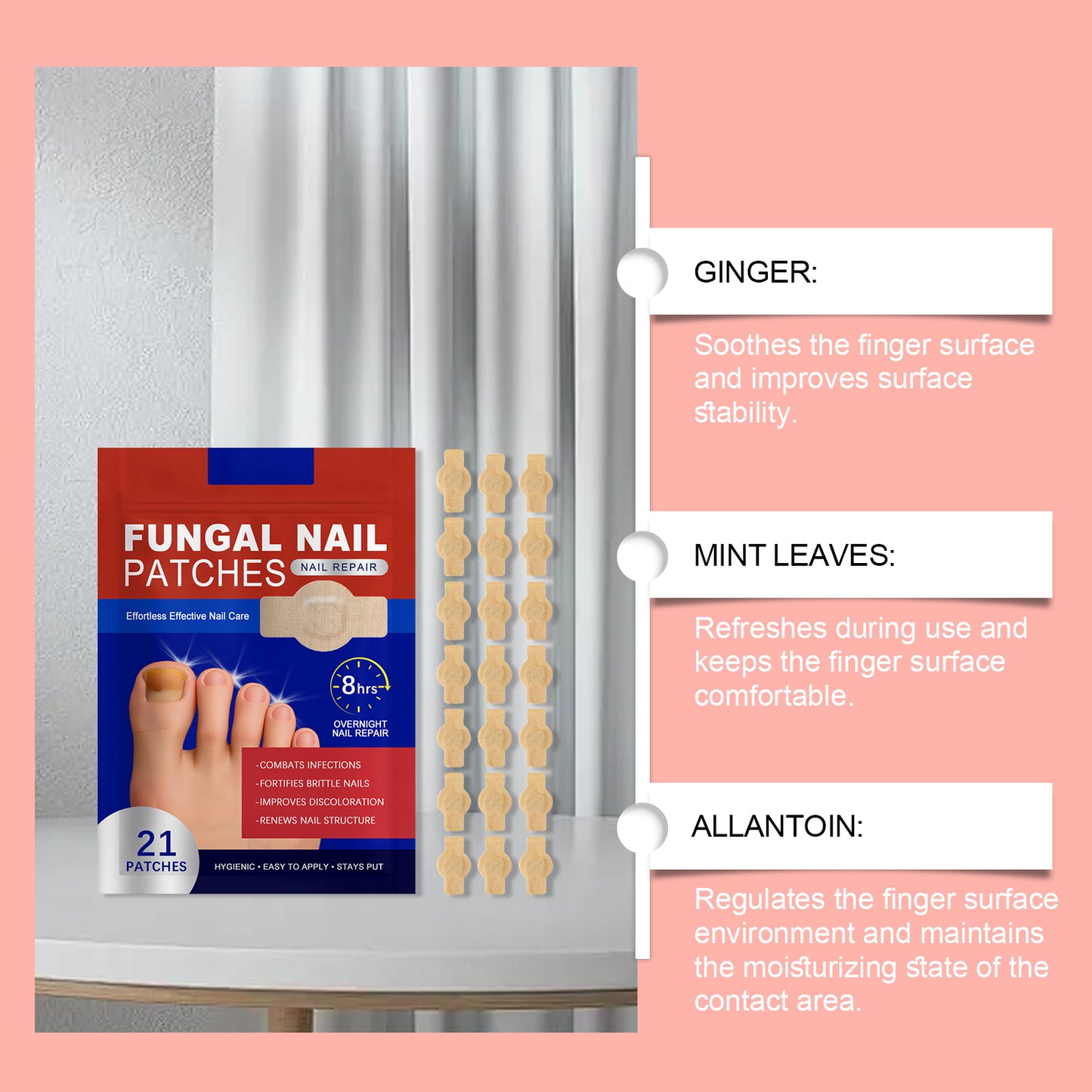 🏆Flash Sale⚡ 50K+ SOLD! Almost Gone-💥Fungal Nail Patches - JSS6
