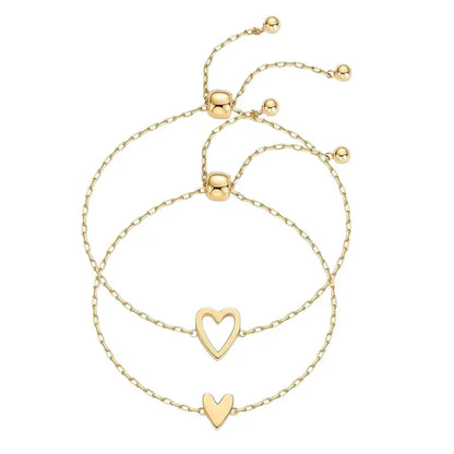 💥Brand-new upgraded version⚡Matching Heart Bracelets for Women-H1