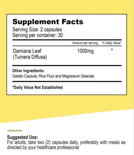 💥Brand-new upgraded version⚡50K+ SOLD!👇All Natural Damiana-TTA6