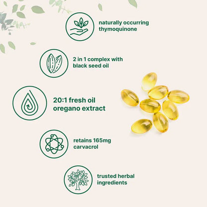 🏆Flash Sale⚡ 50K+ SOLD!🔥Oregano Oil 4000mg Supplement-ABB8