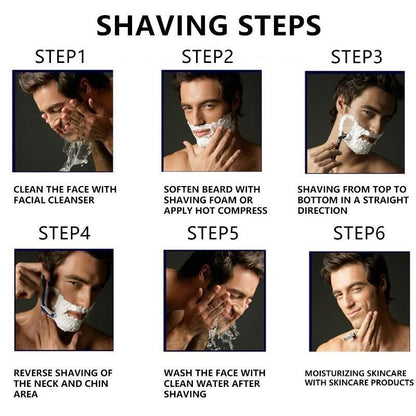 🏆Flash Sale⚡ 50K+ SOLD! Almost Gone-💥Men's Razor Blade Replacement-ZDQ8