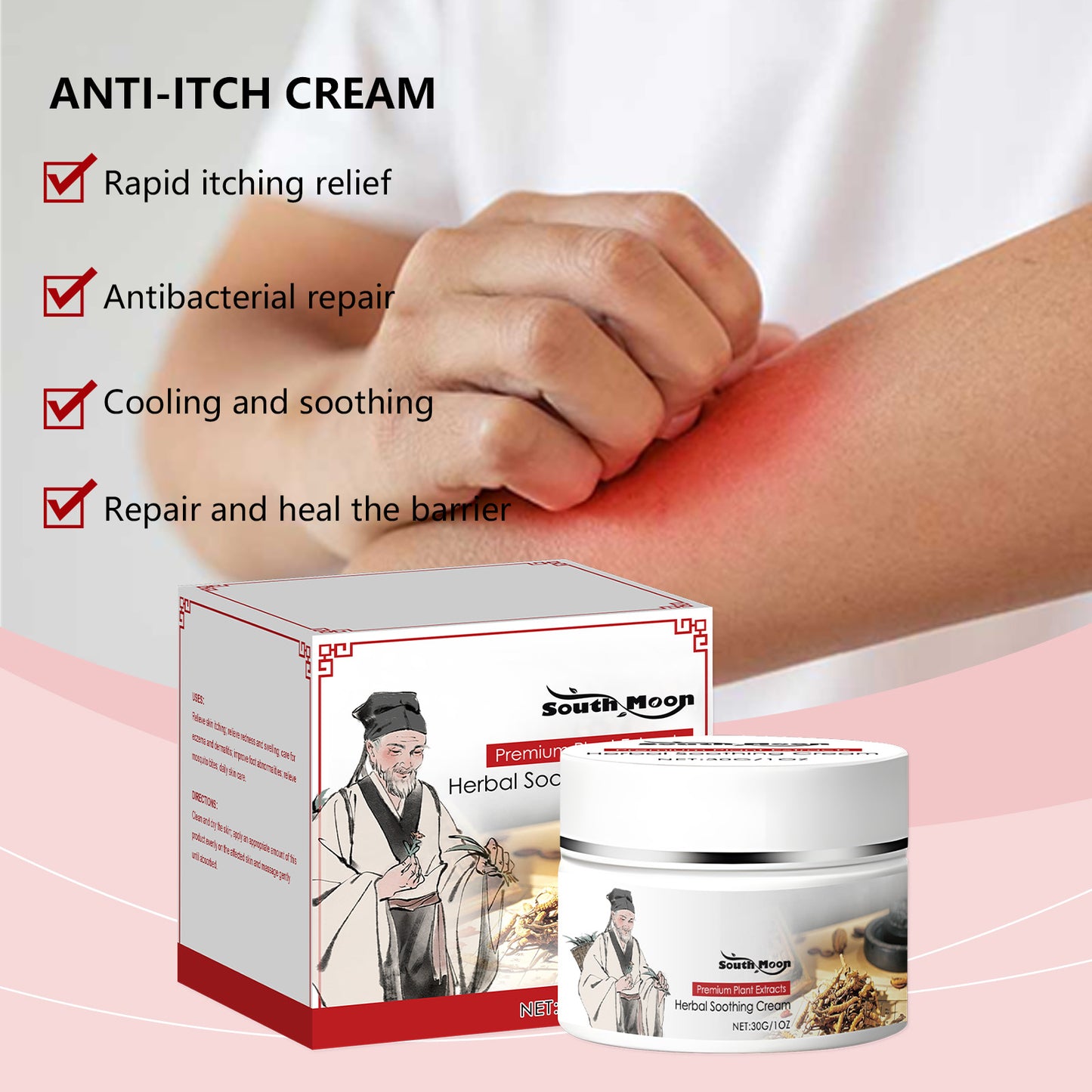 🏆Flash Sale⚡ 50K+ SOLD! Almost Gone-💥 All-Natural Soothing Cream - JSS6