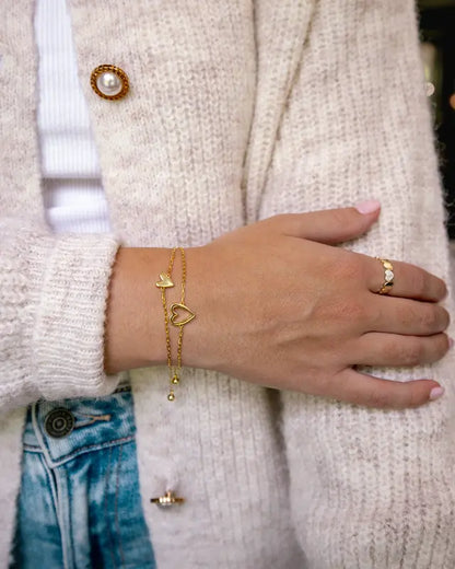 💥Brand-new upgraded version⚡Matching Heart Bracelets for Women-H1