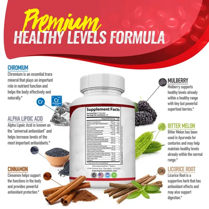 💥Brand-new upgraded version⚡50K+ SOLD!👇Blood Sugar Complex - TTA6