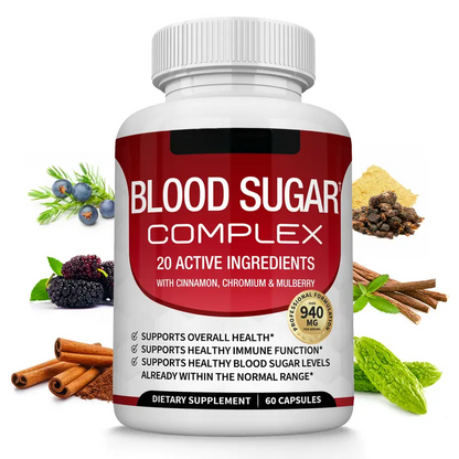 💥Brand-new upgraded version⚡50K+ SOLD!👇Blood Sugar Complex - TTA6