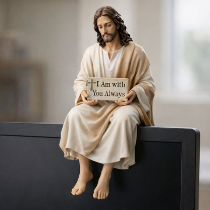 ✨Handcrafted Jesus Figurine✝️Serene Desk Companion🙏-GD