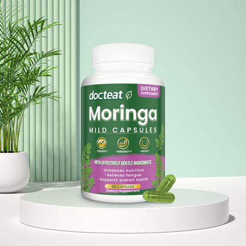 💥Brand-new upgraded version⚡ 50K+ SOLD! Almost Gone👇Moringa Capsules Immune Support - TTA6