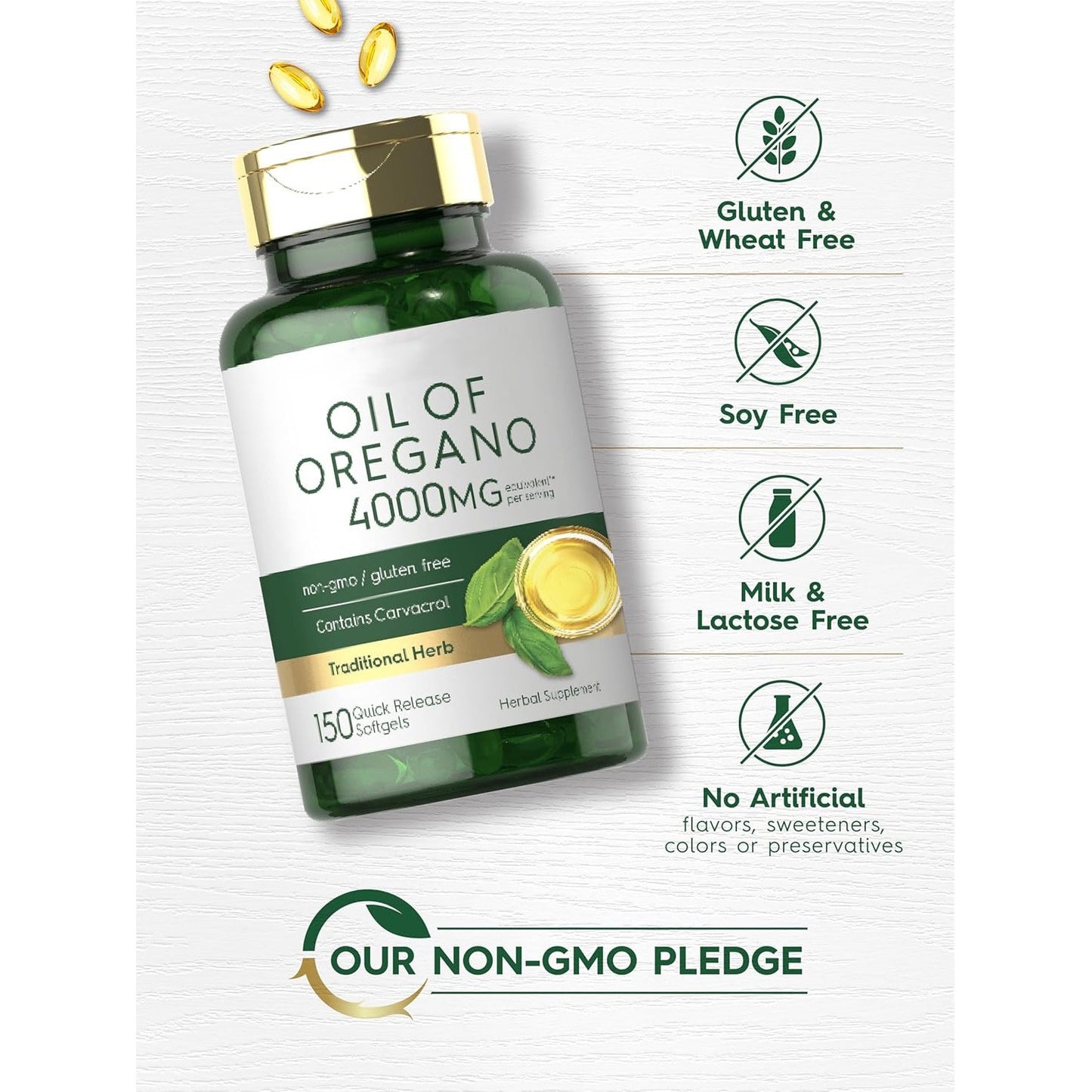 ✨Up to 50% Off Sitewide!✨Oregano Oil 4000mg-Supports Digestive Health-CCC8