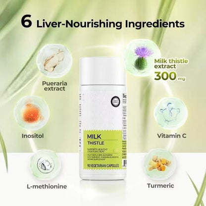 ⚡️LAST DAY - 50% Off⚡️Milk Thistle Liver Detox & Colon Cleanse-HHC8