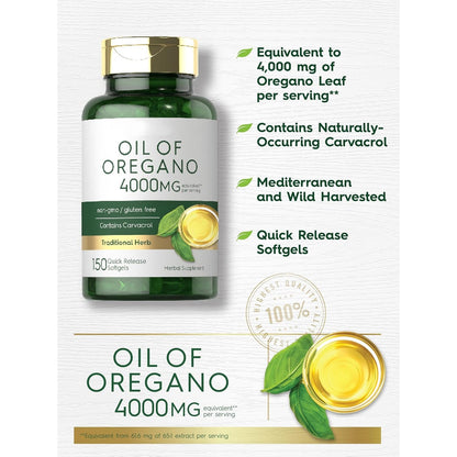 ✨Up to 50% Off Sitewide!✨Oregano Oil 4000mg-Supports Digestive Health-CCC8