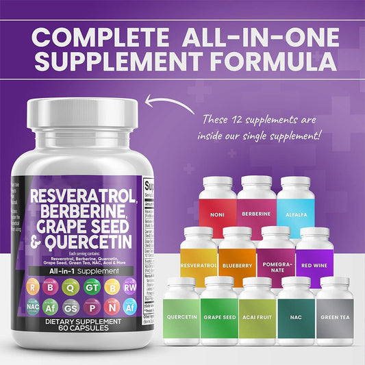 💥Brand-new upgraded version⚡40K+ SOLD!👇Berberine Capsules - JSS6