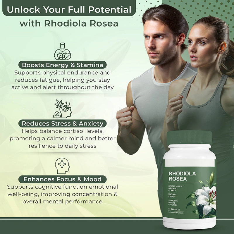 🎯The Lowest Price Ever-50% OFF🎯Rhodiola Rosea Capsules-ABB8