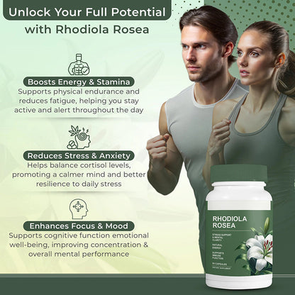🎯The Lowest Price Ever-50% OFF🎯Rhodiola Rosea Capsules-ABB8