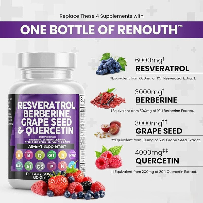 💥Brand-new upgraded version⚡40K+ SOLD!👇Berberine Capsules - TTA6
