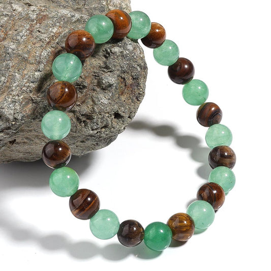 Feng Shui Master-Approved Green Tiger's Eye Bracelet -W18