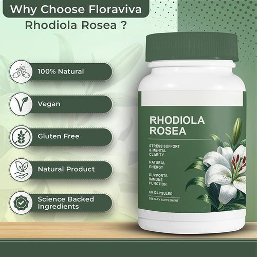 🎯The Lowest Price Ever-50% OFF🎯Rhodiola Rosea Capsules-ABB8