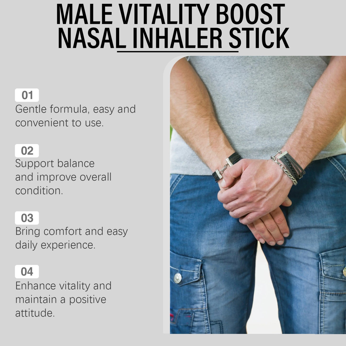 MALE HEALTH BOOSTNASAL INHALER STICK-Men’s Nasal Inhaler-GD