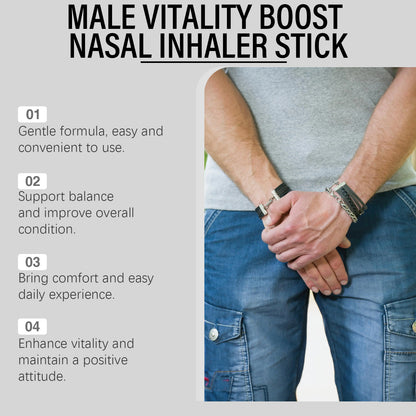 MALE HEALTH BOOSTNASAL INHALER STICK-Men’s Nasal Inhaler-GD