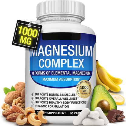💜LAST DAY - 50% Off💜Magnesium complex 8 - Essential magnesium supplement-HHC8
