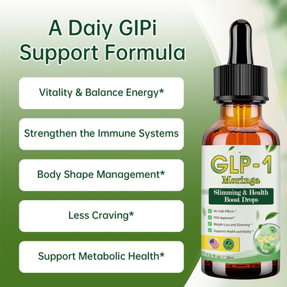 ⭐Up to 50% Off Sitewide!⭐GLP-1 Supplement Liquid Drops (Natural GLP-1 Support Gut and Digestive Health Immune and Energy Support)-TTA6