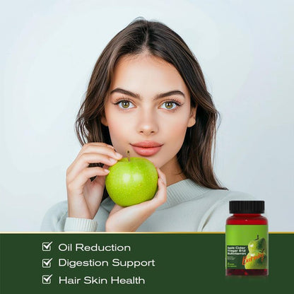 【Last Day Promotion 50% OFF✨】Apple Cider Vinegar Gummies（Supports Digestion, Detox & Cleansing , Dietary Edible Fitness）-TTA6